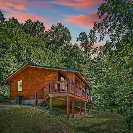 Smoky Mountains Hut Tub Cabin Dog Friendly Sevierville Kültér fotó
