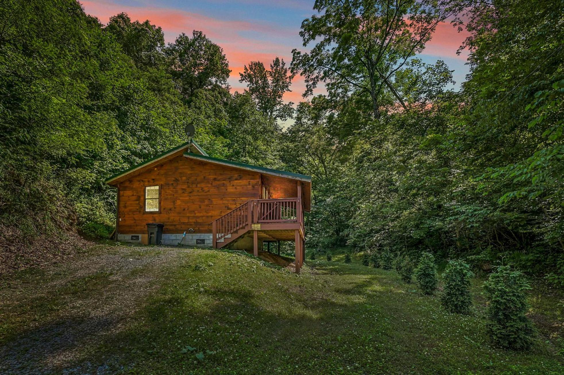 Smoky Mountains Hut Tub Cabin Dog Friendly Sevierville Kültér fotó