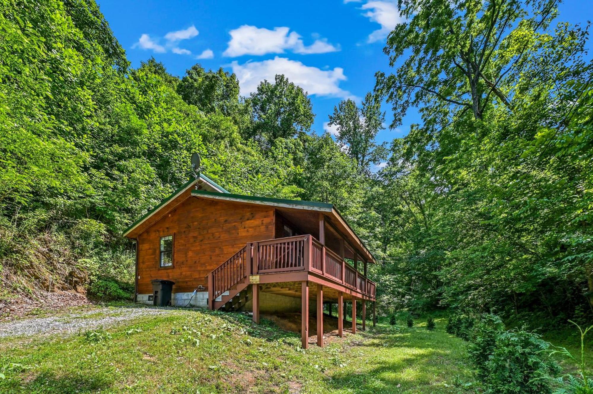 Smoky Mountains Hut Tub Cabin Dog Friendly Sevierville Kültér fotó