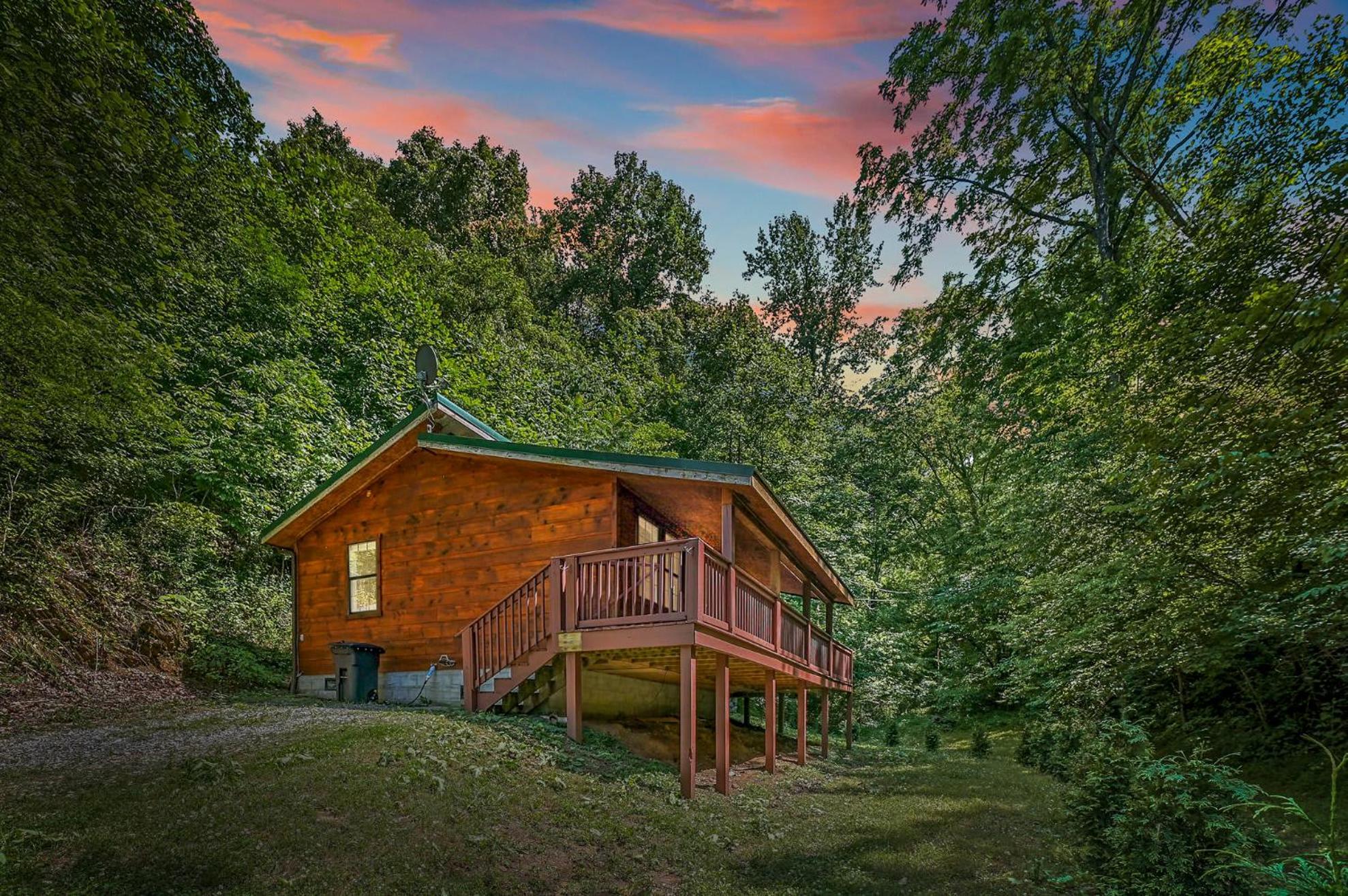 Smoky Mountains Hut Tub Cabin Dog Friendly Sevierville Kültér fotó